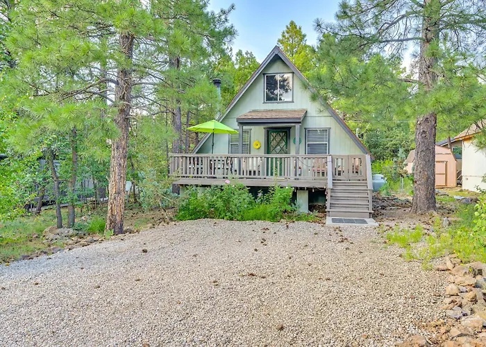 Deck & Grill: A-frame In Munds Park! *