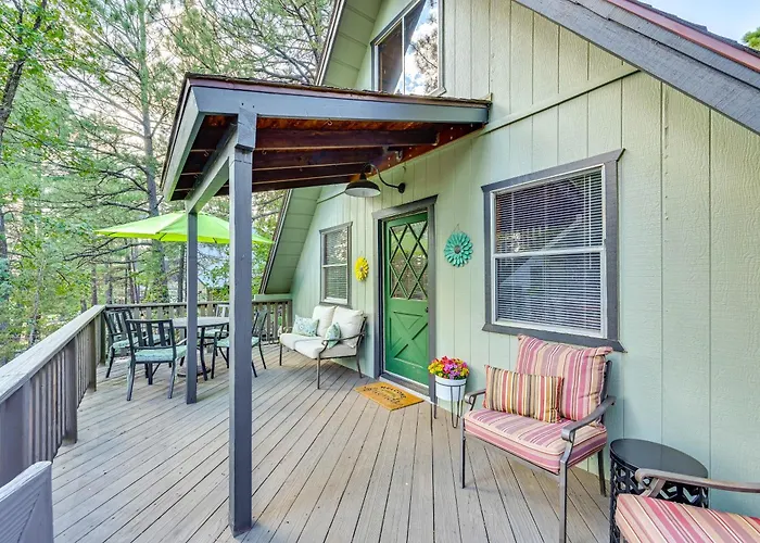 Deck & Grill: A-frame In Munds Park! *