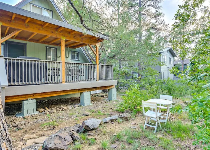 Deck & Grill: A-frame In Munds Park! * Munds Park